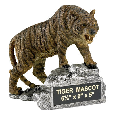 TIGER GROWLING MASCOT TROPHY WITHOUT PLATE