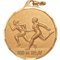 1-1/4 Inch Die-Struck Womens 800 Meter Relay Medal in Gold, Silver, or Bronze