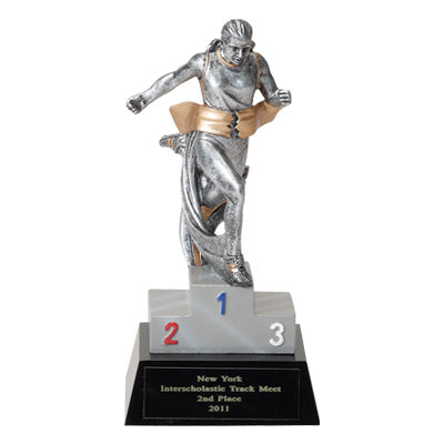 TRACK FEMALE FIGURE TROPHY - NO PLATE