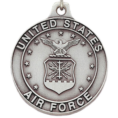1-5/8 Inch U.S. AIR FORCE PEWTER KEY CHAIN