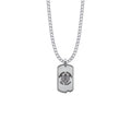 U.S. AIR FORCE STERLING SILVER DOG TAG