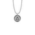 U.S. ARMY SYMBOL STERLING SILVER MILITARY MEDAL, 3/4 INCH