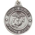 U.S. MARINES PEWTER KEY CHAIN