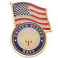 U.S.NAVY AMERICAN FLAG PIN