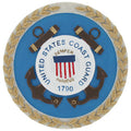 UNITED STATES COAST GUARD SHIELD EMBLEM, PLAQUE MOUNT