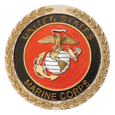 UNITED STATES MARINE CORPS SHIELD EMBLEM, PLAQUE MOUNT