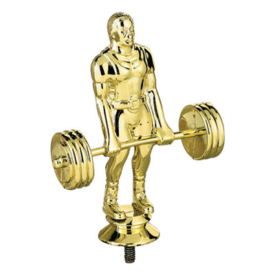 WEIGHT LIFTER MALE TROPHY FIGURE