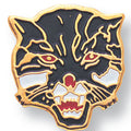 WILDCAT PIN ENAMELED