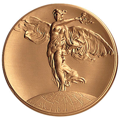 WINGED VICTORY, 2 INCH STAMPED INSERT