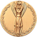 WINGED VICTORY FEMALE, 2 INCH STAMPED INSERT