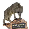 WOLF MASCOT TROPHY WITHOUT PLATE