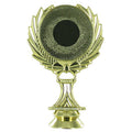 WREATH PLASTIC RISER HOLDS - 2 INCH MEDALLION