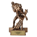 WRESTLING, 7 INCH FIGURE TROPHY