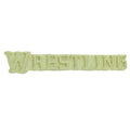 WRESTLING CHENILLE PIN GOLD