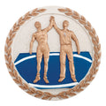WRESTLING PLAQUE MOUNT